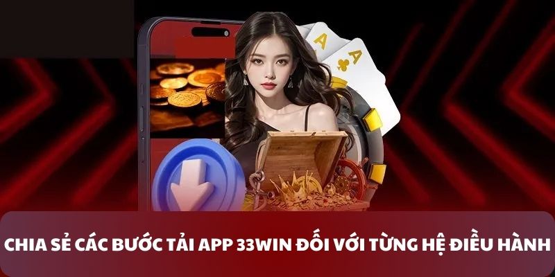 Chia sẻ các bước tải app 33WIN đối với từng hệ điều hành